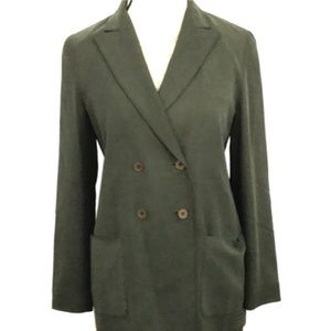 Josephine Chaus Women's Blazer sz. 6 Green Lined